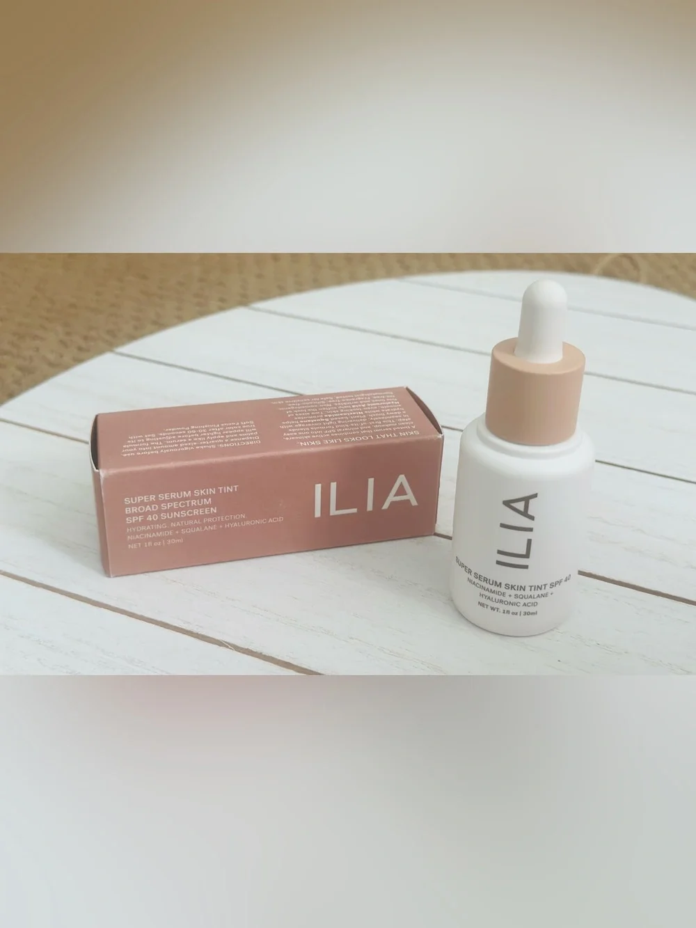 NEW Ilia Super Serum Skin Tint Broad Spectrum SPF 40 Sunscreen Foundation NEW
